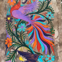 Amate Painting By Maria Guadalupe Casey