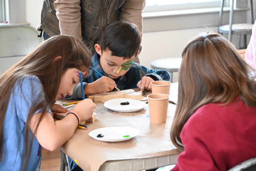 Youth activity at the 2024 Waterfowl Festival